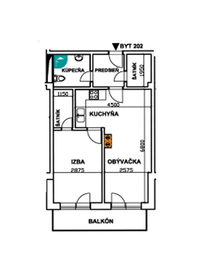 Apartman Pod Stitom 塔查斯卡-鲁穆尼卡 外观 照片